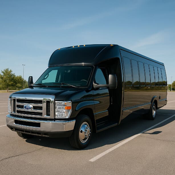 Champaign Coach Bus Service 18 Passenger Minibus