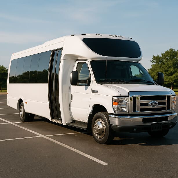 Champaign Coach Bus Service 20 Passenger Minibus