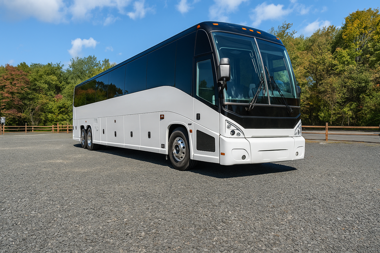Champaign Coach Bus Service 56 Passenger Coach Bus